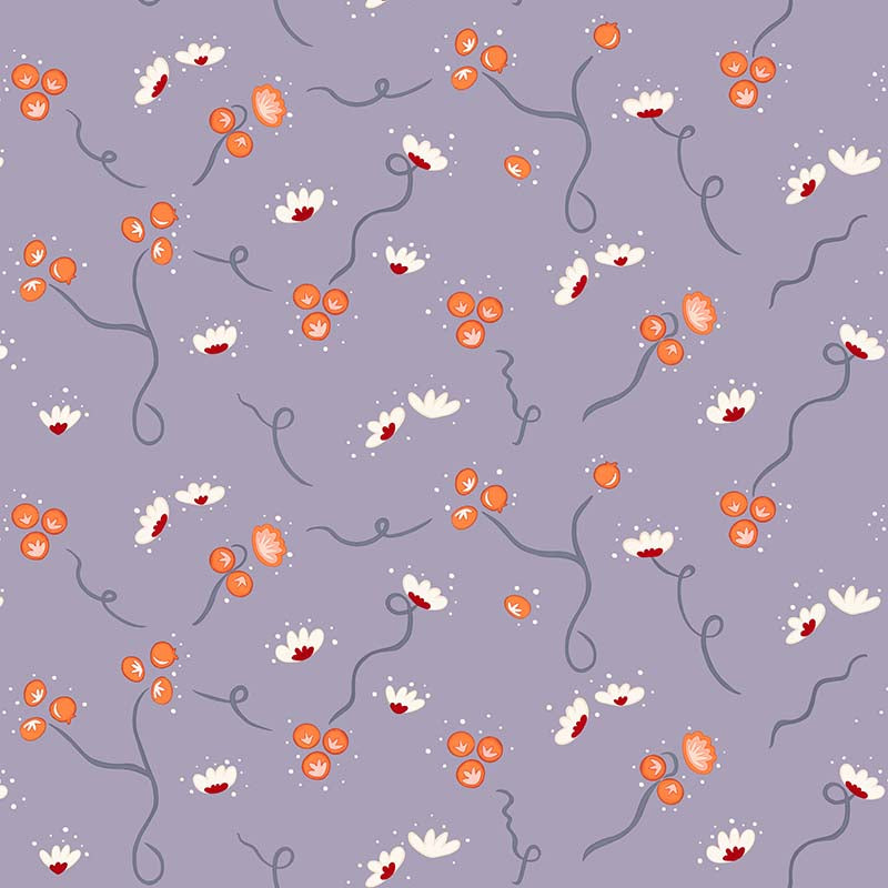 Olivia Wallpaper - Lilac