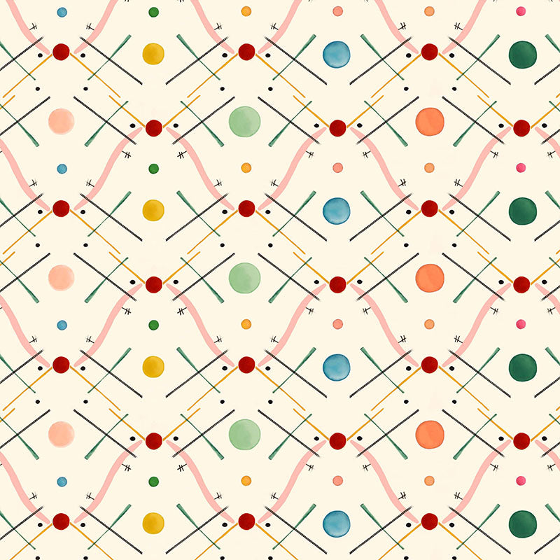 Improvisation Number 1 Wallpaper - Pink
