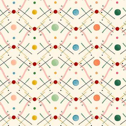 Improvisation Number 1 Wallpaper - Pink
