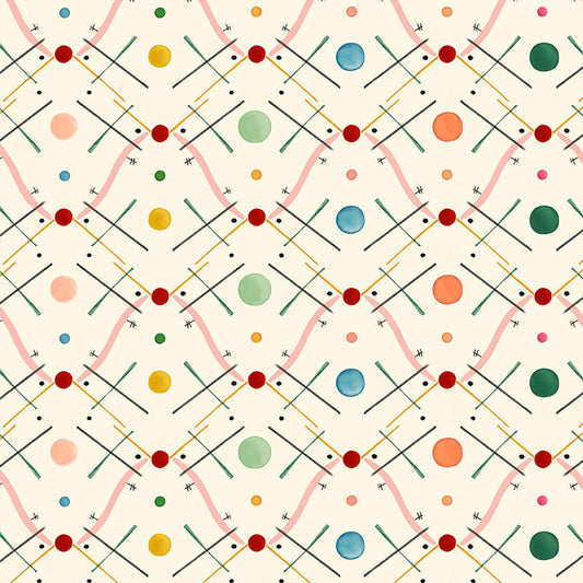 Improvisation Number 1 Wallpaper - Pink
