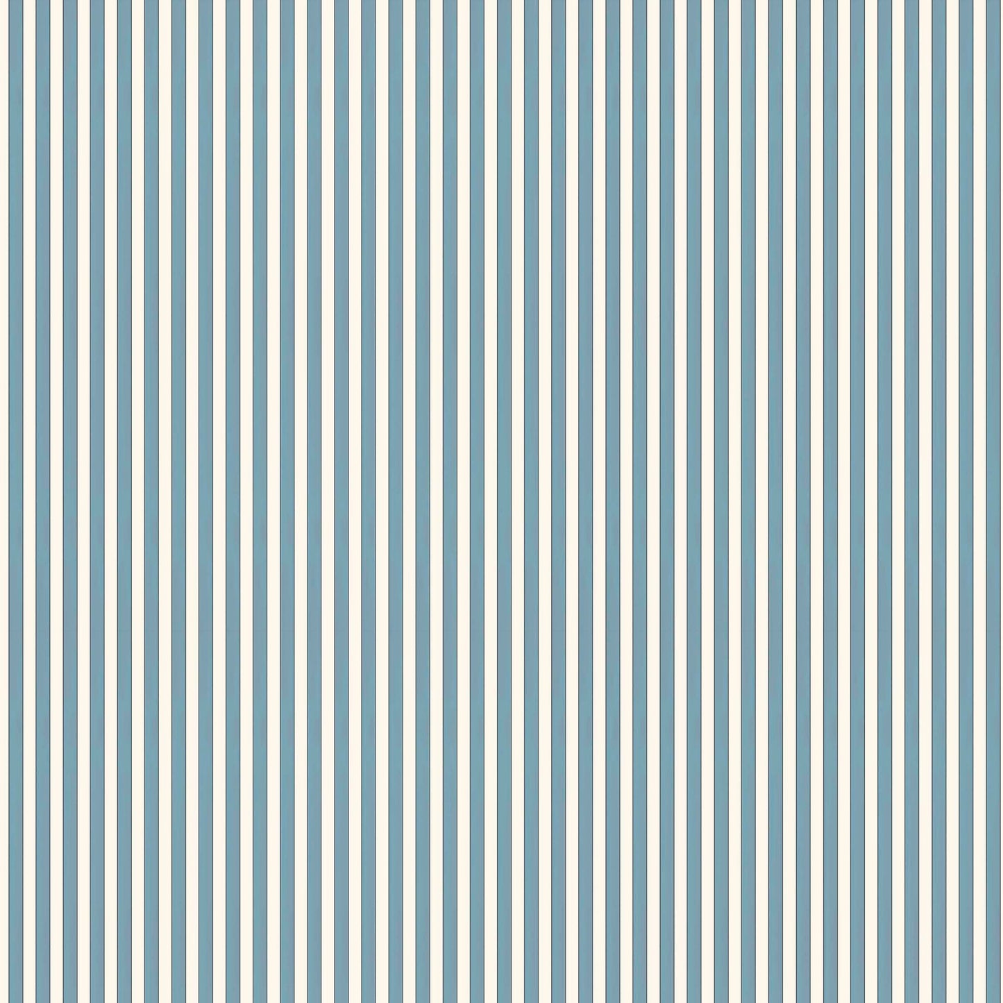 Tuscan Stripes Wallpaper - Light Blue