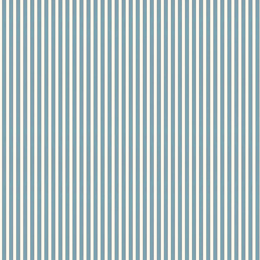 Tuscan Stripes Wallpaper - Light Blue