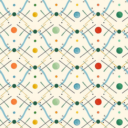 Improvisation Number 1 Wallpaper -Blue