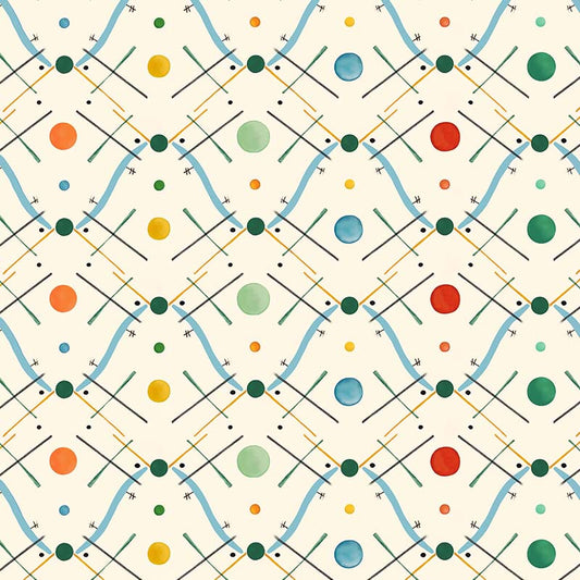 Improvisation Number 1 Wallpaper -Blue