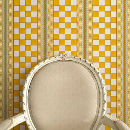 Double Check Wallpaper - Yellow