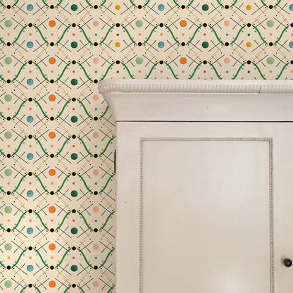 Improvisation Number 1 Wallpaper -Green
